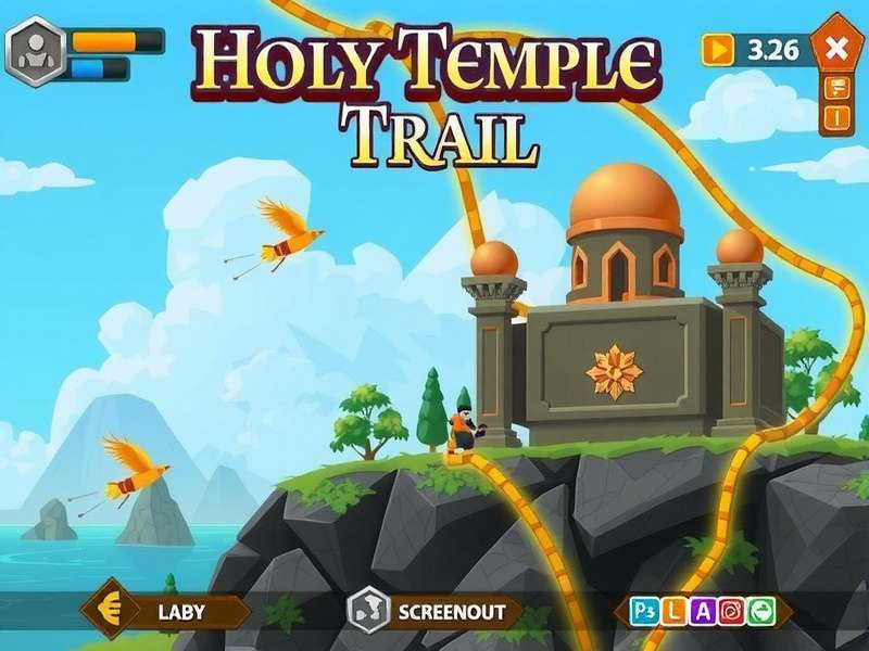 Exploring ancient temples in Holy Temple Trail Holy Temple Trail Gameplay Screenshot